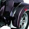 Kuryakyn Rear Fender Accents, Leading Edge, Chrome