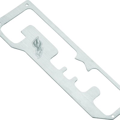 DragonFire Racing 19-25 Honda Talon Shifter Plate  - Stainless Steel