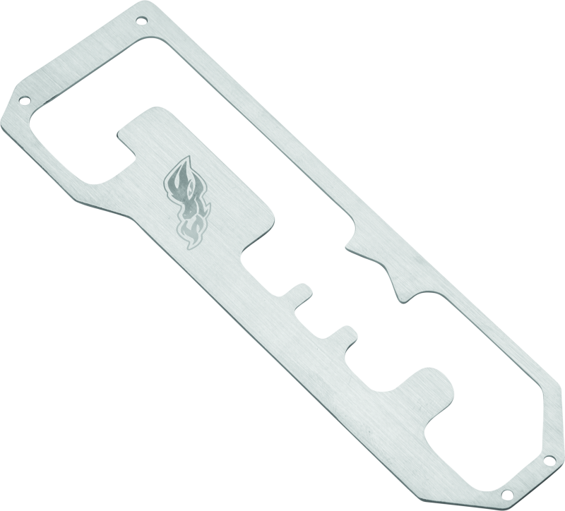 DragonFire Racing 19-25 Honda Talon Shifter Plate  - Stainless Steel