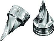Kuryakyn Twisted Axle Caps Chrome