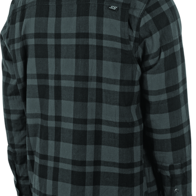 Speed and Strength Black 9 2.0 Moto Shirt Grey - Small