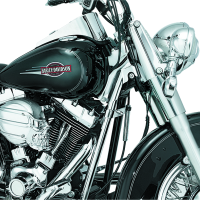 Kuryakyn Downtube Covers 00-06 Softail Chrome