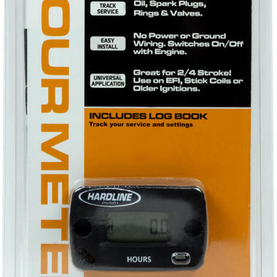 Hardline Hour Meter For Gasoline Engines