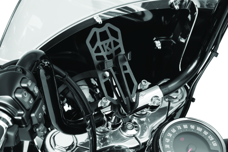 Kuryakyn Free-Flex Device Holder Handlebar Clamp Mount Black