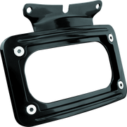 Kuryakyn Curved License Plate Mount Black