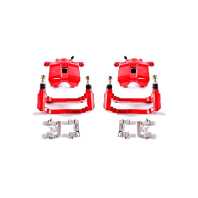 Power Stop 01-03 Acura CL Front Red Calipers w/Brackets - Pair