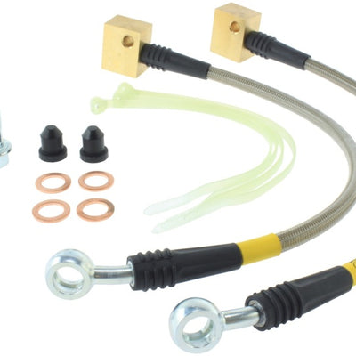 StopTech 06-09 Chevy Trailblazer Stainless Steel Rear Brake Lines
