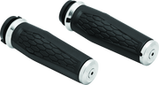 Kuryakyn Hex Grips Thottle-By-Wire Chrome