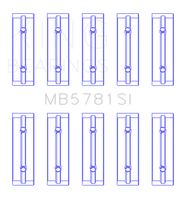 King Engine Bearings Nissan Mr18DE/Mr20DE Renault M4R 700/01/04 (Size +0.25mm) Main Bearing Set