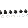 Cometic Flexplate Bolts 7/16 - 20 x 11/16in - Grade 8 With Black Oxide Finish and Lock Washers