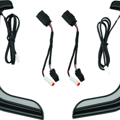 Kuryakyn Tracer LED Fairing Lower Accents Black