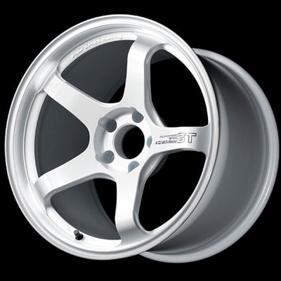 Advan GT Beyond 18x9.5 +45 5x100 Racing White Wheel