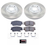 Power Stop 17-22 Kia Sportage Front Semi-Coated Rotor Kit
