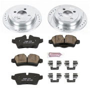 Power Stop 07-10 Mini Cooper Rear Z23 Evolution Sport Brake Kit