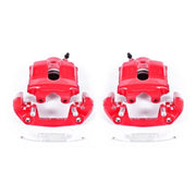 Power Stop 92-98 BMW 318i Front Red Calipers w/Brackets - Pair