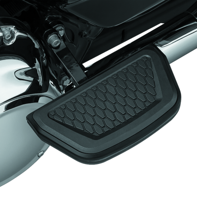 Kuryakyn Hex Passenger Board Inserts Black