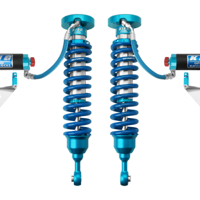 King Shocks 2007+ Toyota Tundra 2.5 Dia Front Coilover w/Remote Reservoir w/Adjuster (Pair)