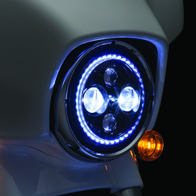 Kuryakyn Orbit Vision 7inch Led Headlight