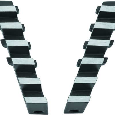 Kuryakyn Exhaust Port Fillers For Indian Black & Raw