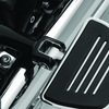Kuryakyn Splined Passenger Peg Adapter Chrome