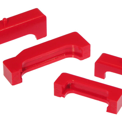 Prothane 88-98 Chevy Truck Small Block Radiator Insolators - Red