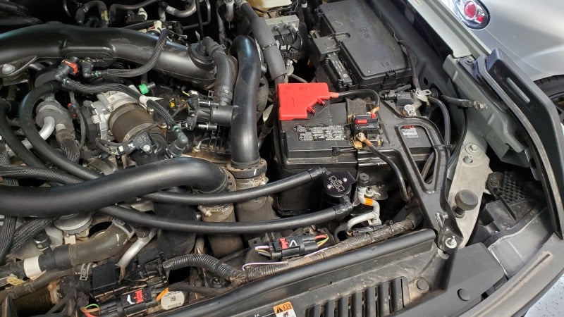 J&L 22-25 Ford Bronco Raptor 3.0L EcoBoost PCV Side Oil Separator 3.0 - Black Anodized