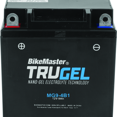BikeMaster TruGel Battery - MG9-4B1