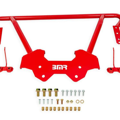 BMR 68-72 Chevrolet Monte Carlo (A-Body) Front Chassis Reinforcement Brace - Red