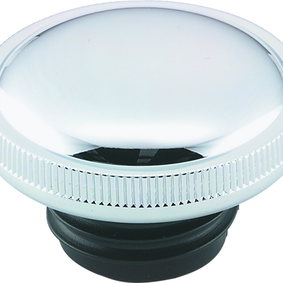 Bikers Choice 83-E96 Left Side Chrome Non-Vented Screw-In Gas Cap Replaces H-D 59674-94A 61103-83