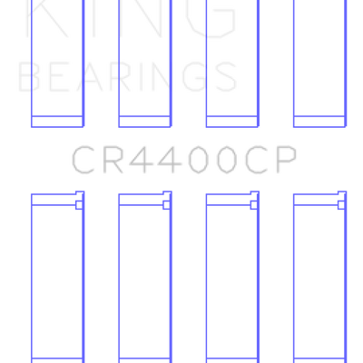 King Engine Bearings Honda R16A/R18A 2006- Current (Size +0.25mm) Connecting Rod Bearing Set