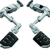 Kuryakyn Ergo III Adjustable Mount With Trident Dually ISO Pegs Chrome