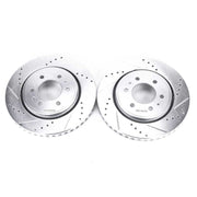 Power Stop 07-19 Ford Expedition Front Evolution Drilled & Slotted Rotors - Pair