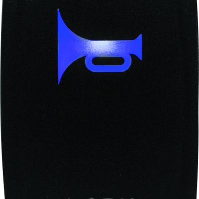 DragonFire Racing Lighted Switch Horn On/Off Blue