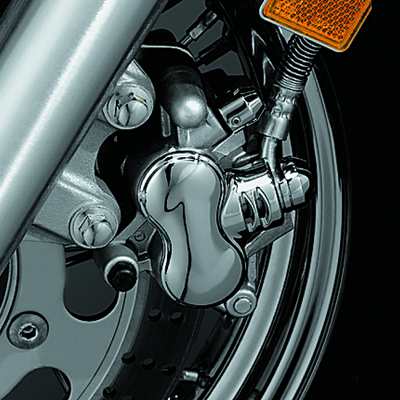 Kuryakyn Front Caliper Cover Metric Chrome