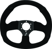 DragonFire Racing Steering Wheels - D-shaped- Suede- Iron Series- 0in offset