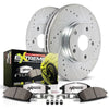 Power Stop 1995 BMW 740i Rear Z26 Street Warrior Brake Kit