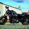 Kuryakyn Dillinger Luggage Rack Silver