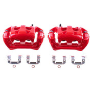 Power Stop 06-12 Infiniti FX35 Front Red Calipers w/Brackets - Pair