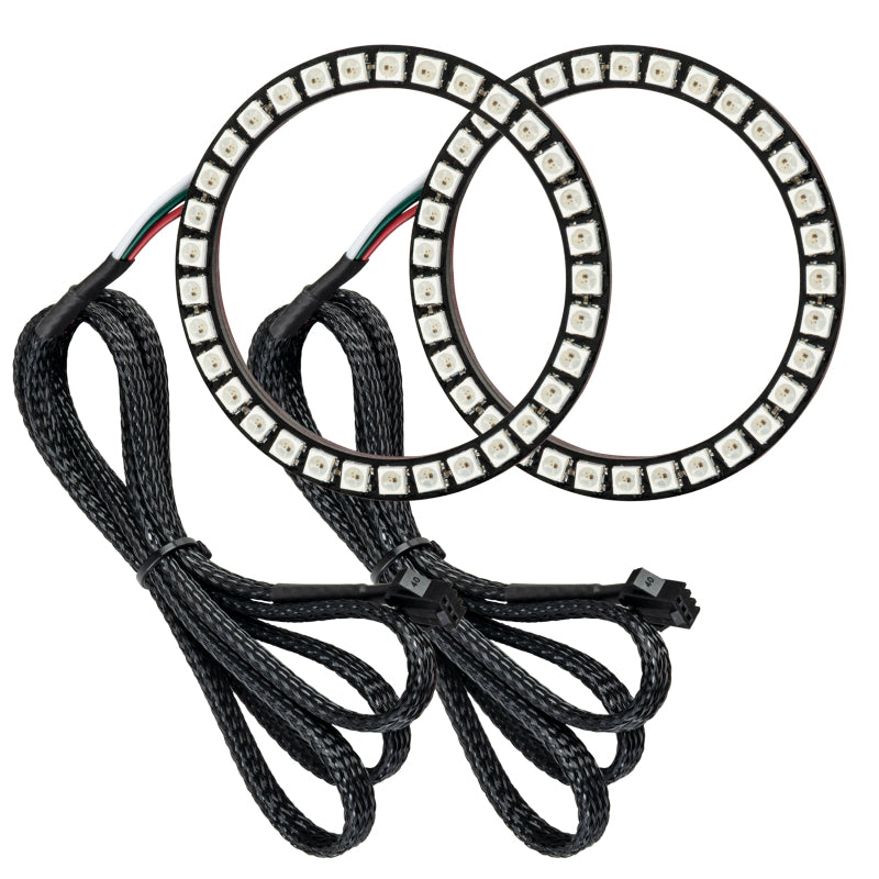 Oracle 15-17 Ford Mustang V6/GT/Shelby Dynamic DRL w/ Halo Kit - ColorSHIFT - Dynamic