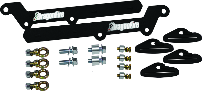 DragonFire Racing 21+ Harness Anchor- Kawasaki KRX1000