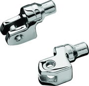 Kuryakyn Tapered Peg Adapter Yamaha Front Chrome