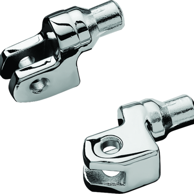 Kuryakyn Tapered Peg Adapter Yamaha Front Chrome