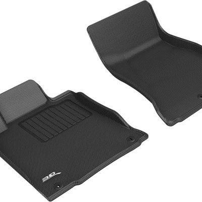 3D MAXpider 2019-2023 Genesis G70 RWD Kagu 1st Row Floormat - Black