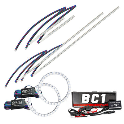 Oracle 16-18 Honda Ridgeline DRL Upgrade w/ Halo Kit - ColorSHIFT w/ BC1 Controller