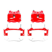 Power Stop 99-02 Jeep Grand Cherokee Front Red Calipers w/Brackets - Pair