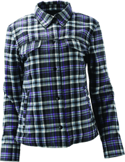 Kuryakyn Leather By River Road Cameo Flannel Moto Shirt Womens - Small
