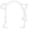 Cometic Buick LC4/LC9/LD5 V6 .031in Fiber Timing Cover Gasket - Fits Stock/Stage I/ Stage II