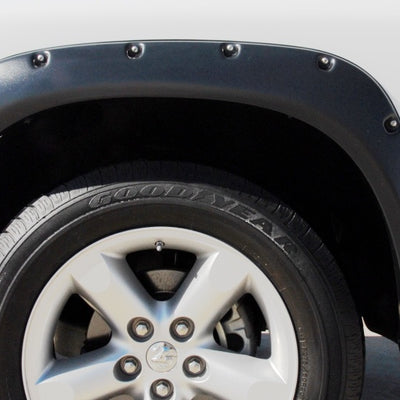 Lund 02-08 Dodge Ram 1500 RX-Rivet Style Smooth Elite Series Fender Flares - Black (4 Pc.)