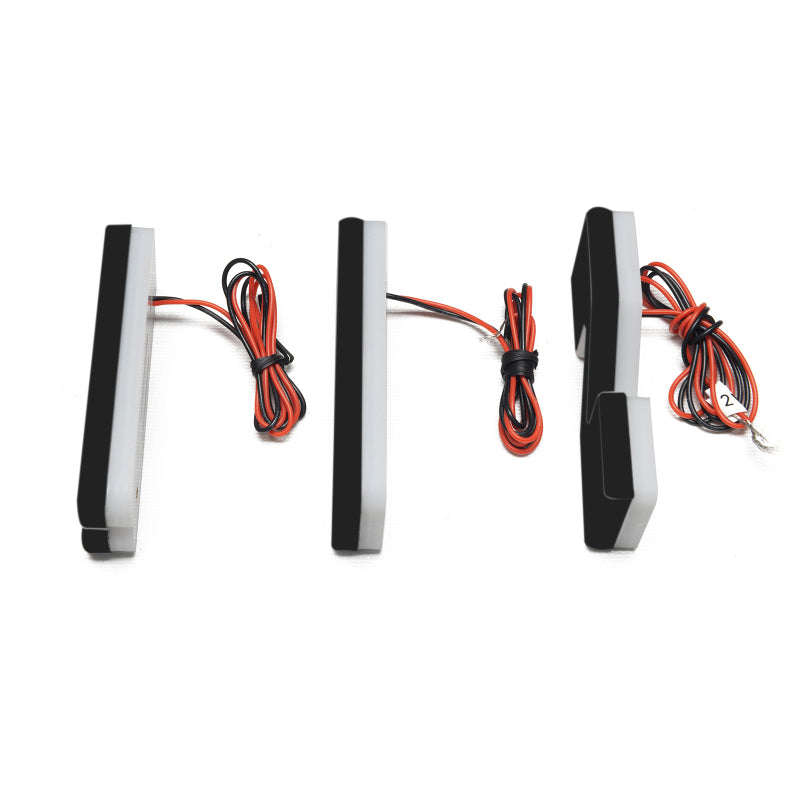 ORACLE Lighting Universal Illuminated LED Letter Badges - Matte Blk Surface Finish - T