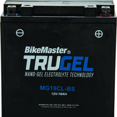 BikeMaster TruGel Battery - MG19CL-BS